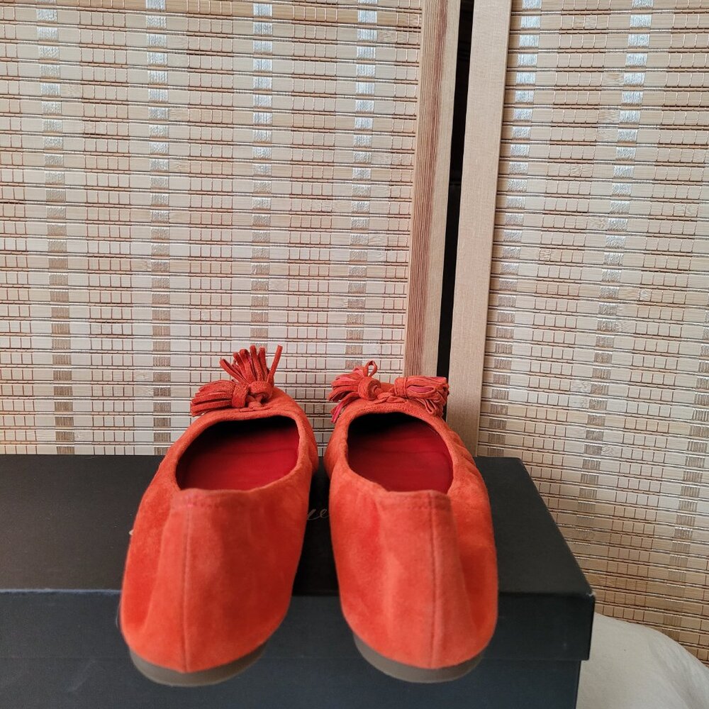 J.CREW Suede Flats with Tassel Detail - Picture 4 of 5